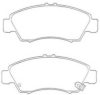 AISIN ASN-235 Brake Pad Set, disc brake